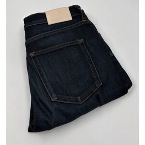 Everlane Women's 29 Tall High Rise Skinny Dark Wash Blue Jeans‎